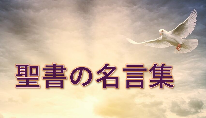 聖書の名言集